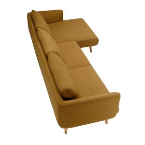 The Granary Malva Three Seater Sofa Wide Chaise